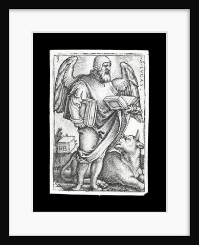 Saint Luke by Sebald Beham