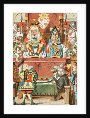 Frontispiece of The Nursery Alice by Anonymous