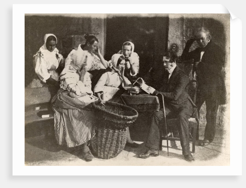 The Pastor's Visit by David Octavius Hill and Robert Adamson