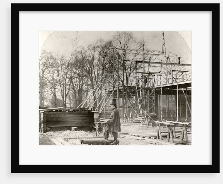 South Kensington Museum under Construction by W.I.Dukes