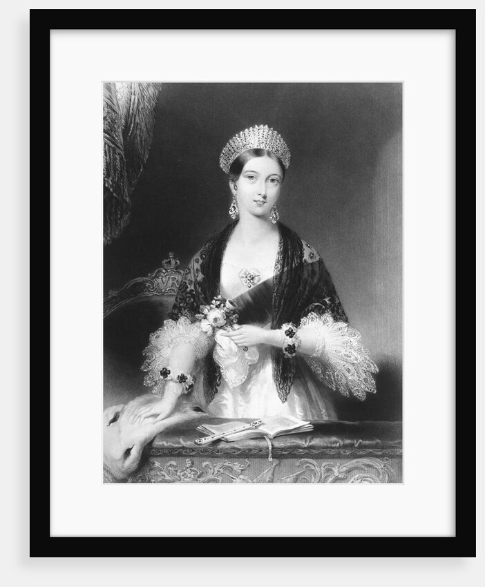 Queen Victoria at Drury Lane in her Box by Anonymous