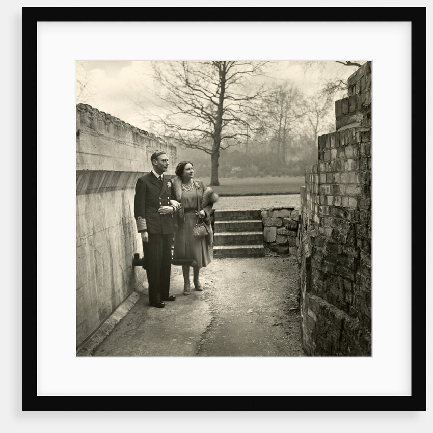 King George VI and The Queen Mother by Cecil Beaton