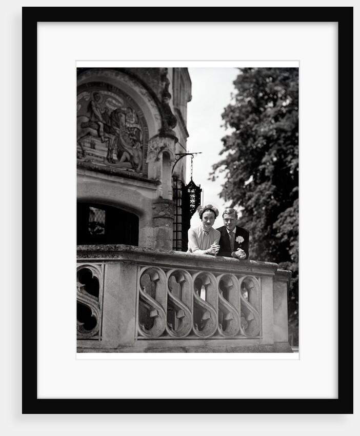 The Duke and Duchess of Windsor on their wedding day by Cecil Beaton