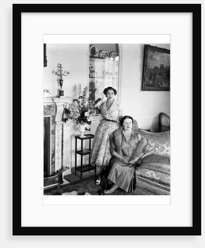 Princess Margaret and The Queen Mother by Cecil Beaton