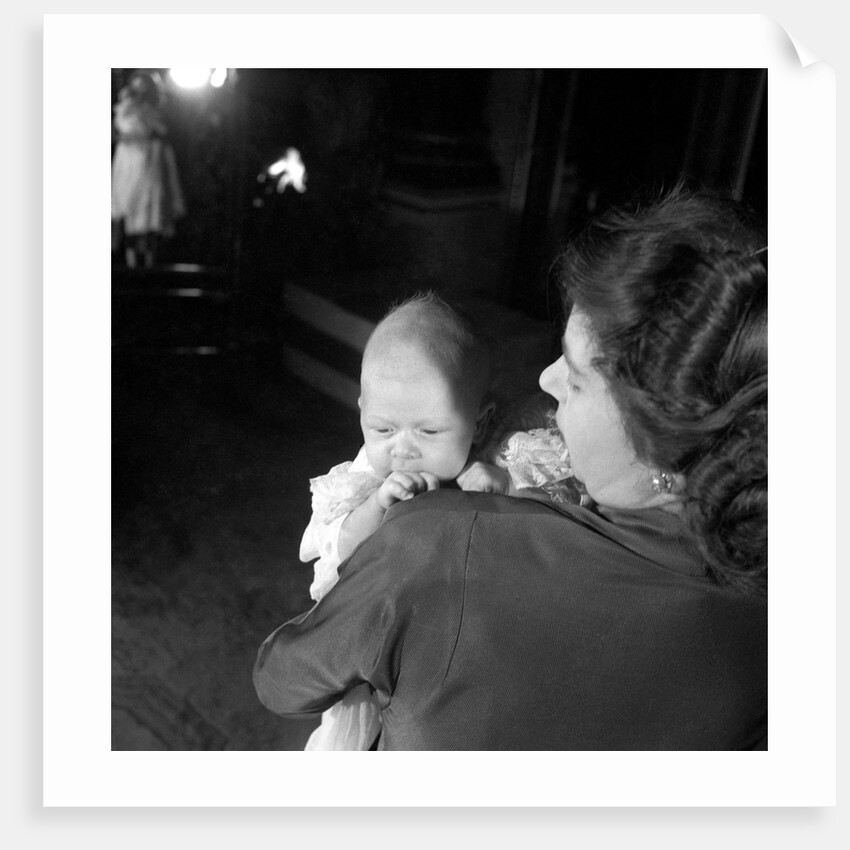 Princess Elizabeth and Prince Charles by Cecil Beaton