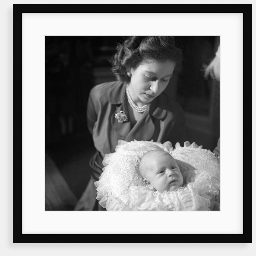 Princess Elizabeth and Prince Charles by Cecil Beaton