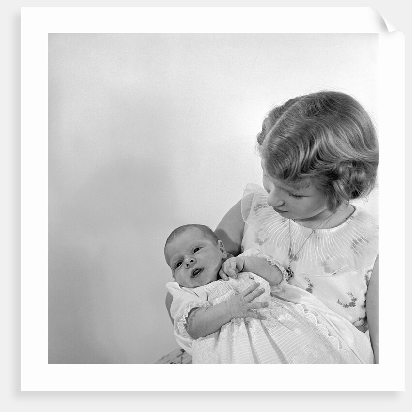 Princess Anne and Prince Andrew by Cecil Beaton