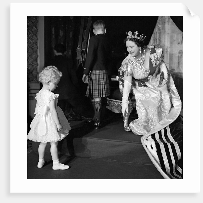 Queen elizabeth, The Queen Mother and Princess Anne by Cecil Beaton