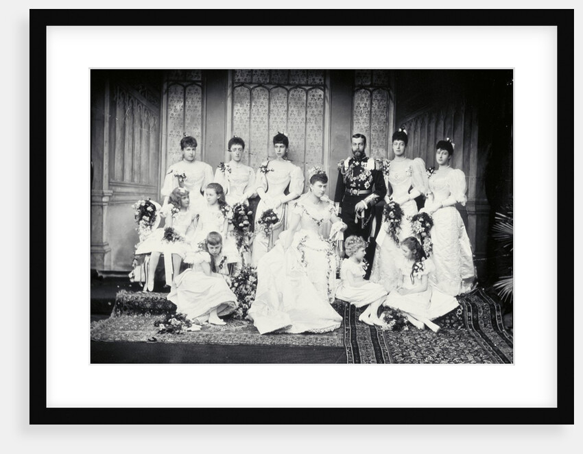 Wedding of King George V and Queen Mary by Lafayette Portrait Studios
