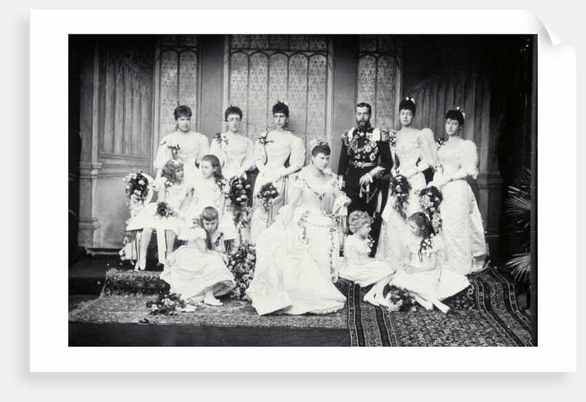Wedding of King George V and Queen Mary by Lafayette Portrait Studios