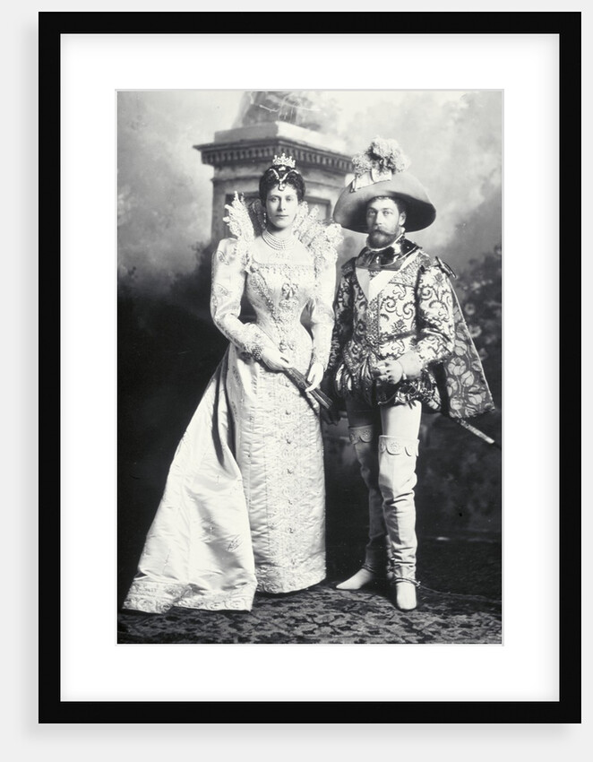 King George V and Queen Mary by Lafayette Portrait Studios
