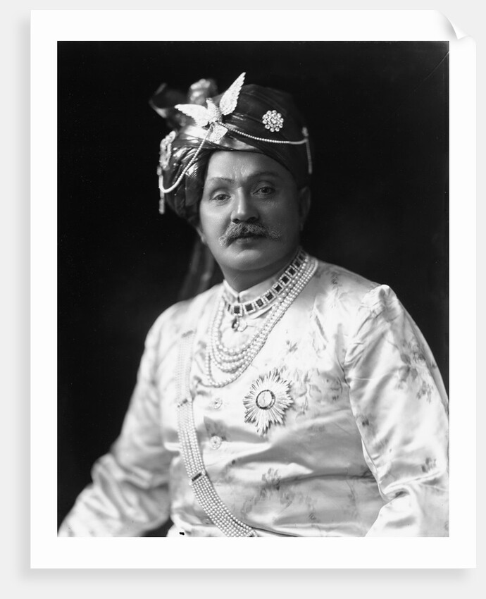 Maharaja Jam Saheb of Nawanagar by Lafayette Portrait Studios
