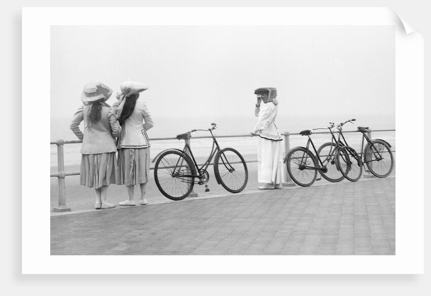 Bicycles on Promenade by Andrew Pitcairn-Knowles