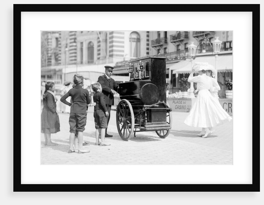 Barrel Organ between Dances Along the Promenade by Andrew Pitcairn-Knowles