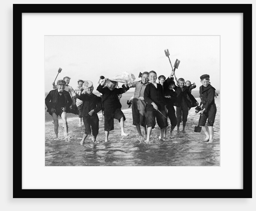 Paddling in the Sea by Andrew Pitcairn-Knowles