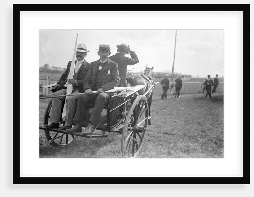 The Starter in Cart on Way to Start by Andrew Pitcairn-Knowles