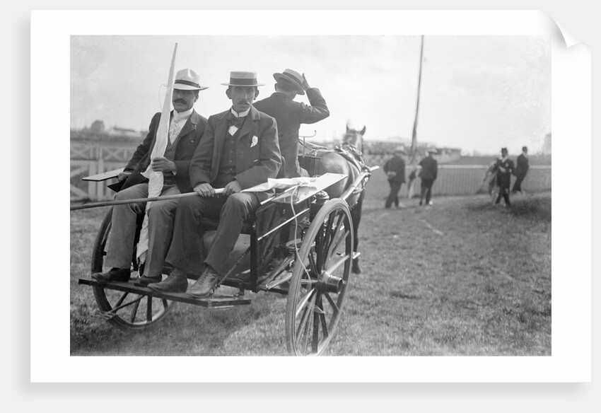 The Starter in Cart on Way to Start by Andrew Pitcairn-Knowles