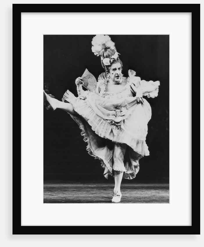 Frederick Ashton in Cinderella at the Royal Opera house by Anthony Crickmay