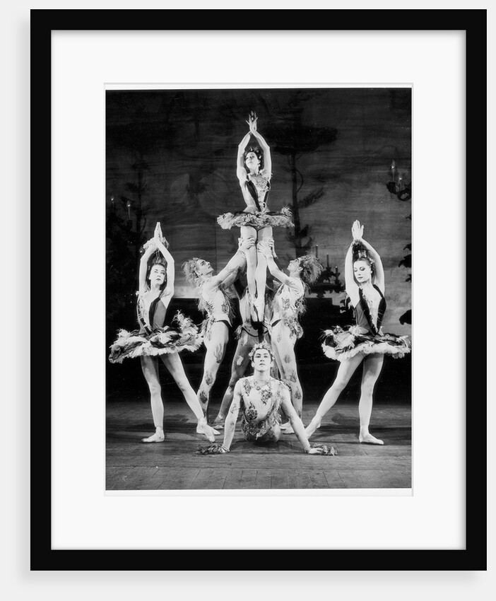 Rosemary Lindsay, Phillip Chatfield, Beryl Grey, Alexander Grant, Bryan Ashbridge and Svetlana Beriosova in Homage to the Queen at the Royal Opera House by Houston Rogers
