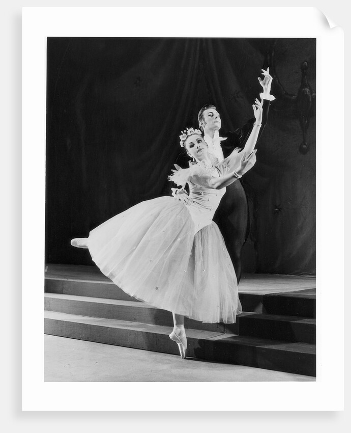 Jacqueline Daryl and Keith Rosson in La Valse at the Royal Opera House by Houston Rogers