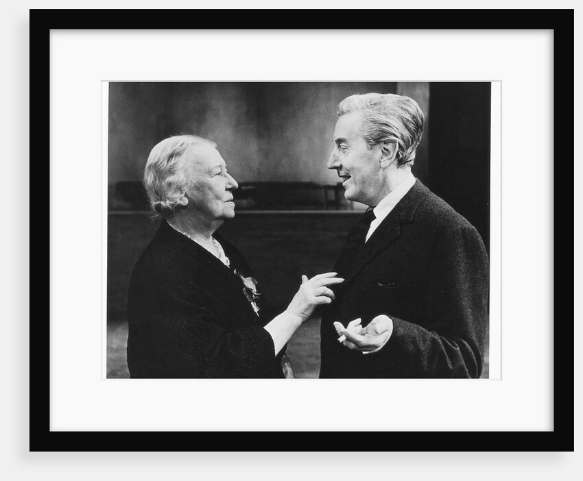 Bronislava Nijinska and Frederick Ashton rehearsing Les Noces at the Royal Opera House by Houston Rogers