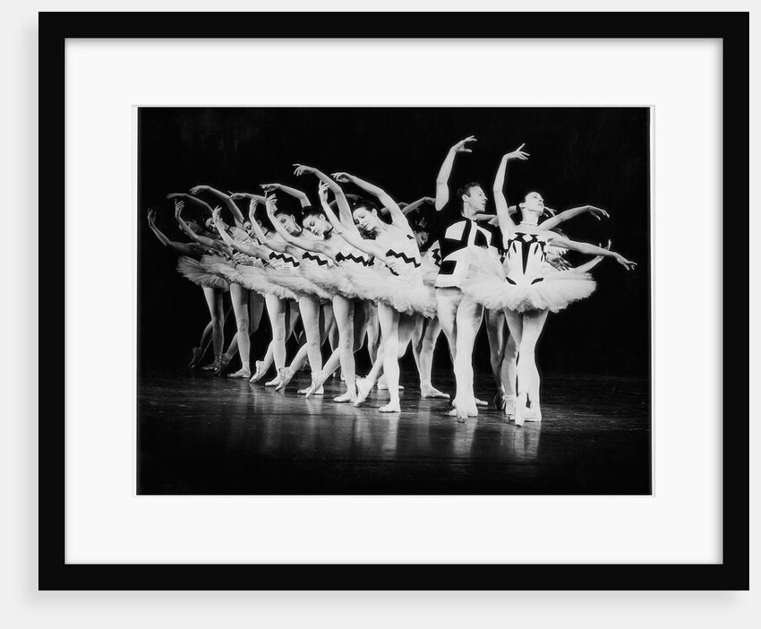 Brian Shaw and Annette Page in Scenes de Ballet at the Royal Opera House by Anthony Crickmay