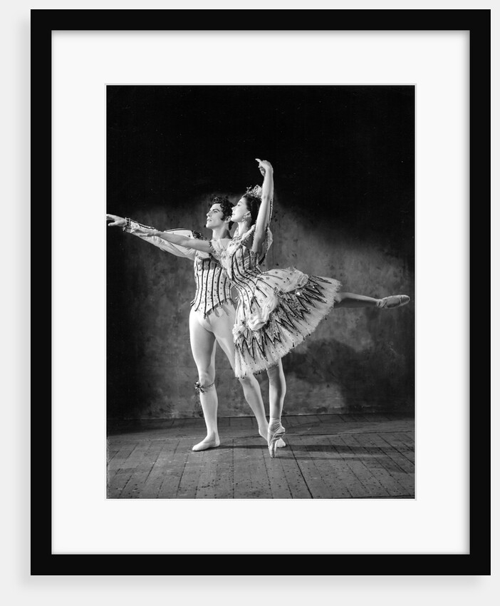 Margot Fonteyn and Michael Somes in Birthday Offering at the Royal Opera House by Houston Rogers