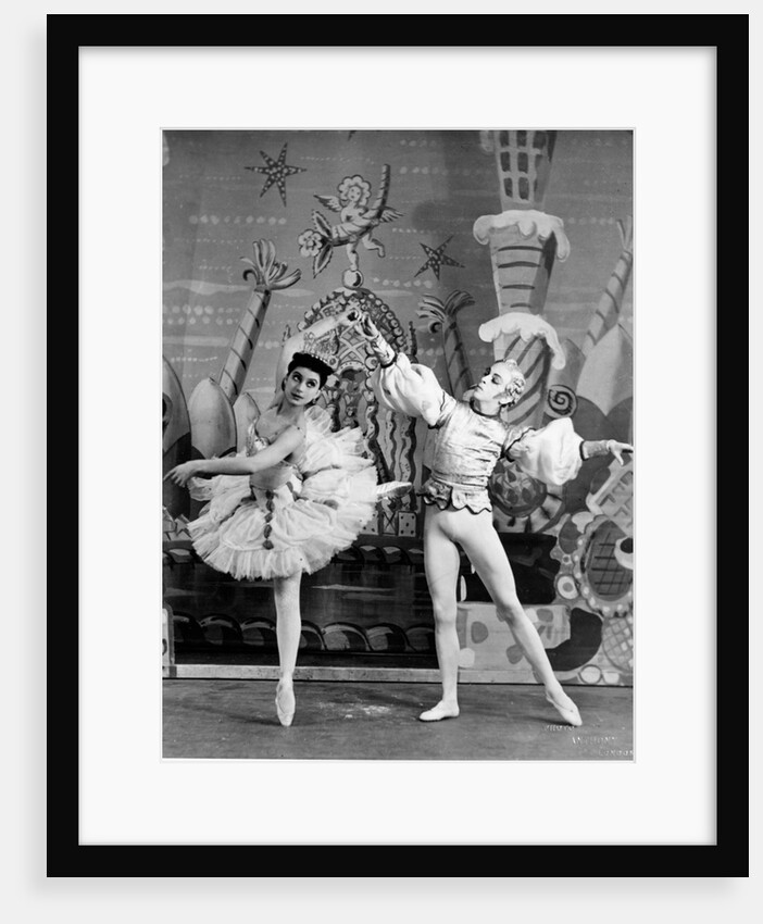 Margot Fonteyn and Robert Helpmann in Tchaichovsky's The Nutcracker at Royal Opera House by Gordon Anthony