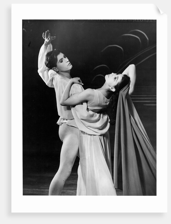 Margot Fonteyn and Michael Somes in Dante Sonata at the Sadler's Wells Theatre by Gordon Anthony