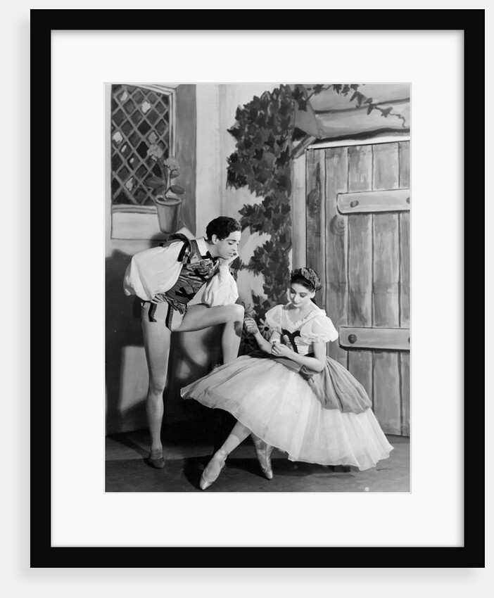 Robert Helpmann and Margot Fonteyn in Giselle at the Royal Opera House by Gordon Anthony