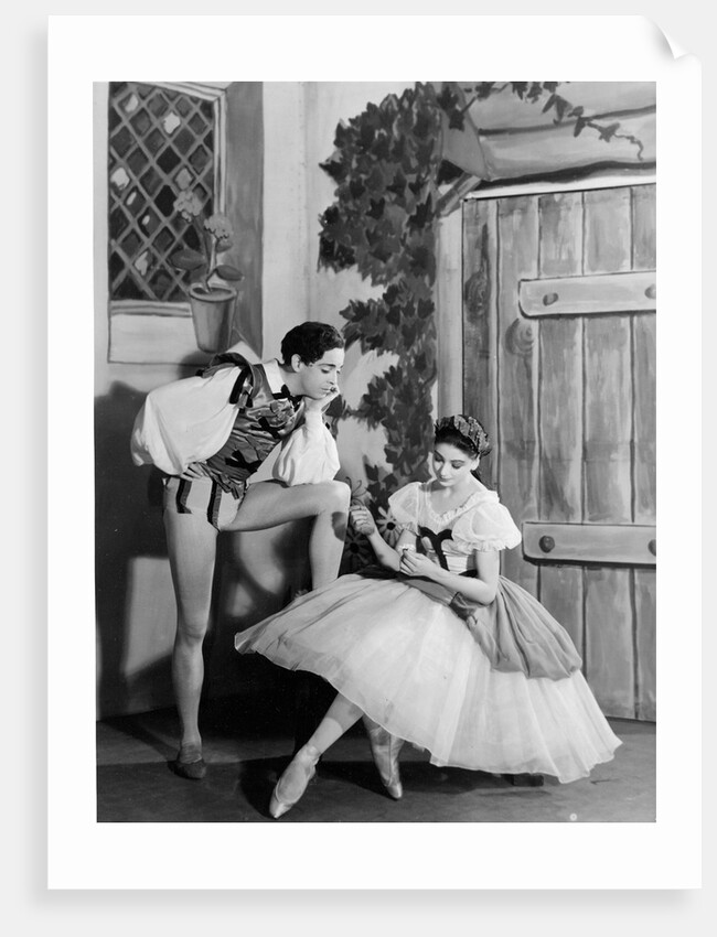 Robert Helpmann and Margot Fonteyn in Giselle at the Royal Opera House by Gordon Anthony