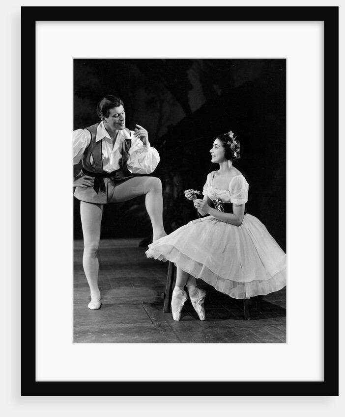 Michael Somes and Margot Fonteyn in Giselle at the Metropolitan Opera House by Houston Rogers