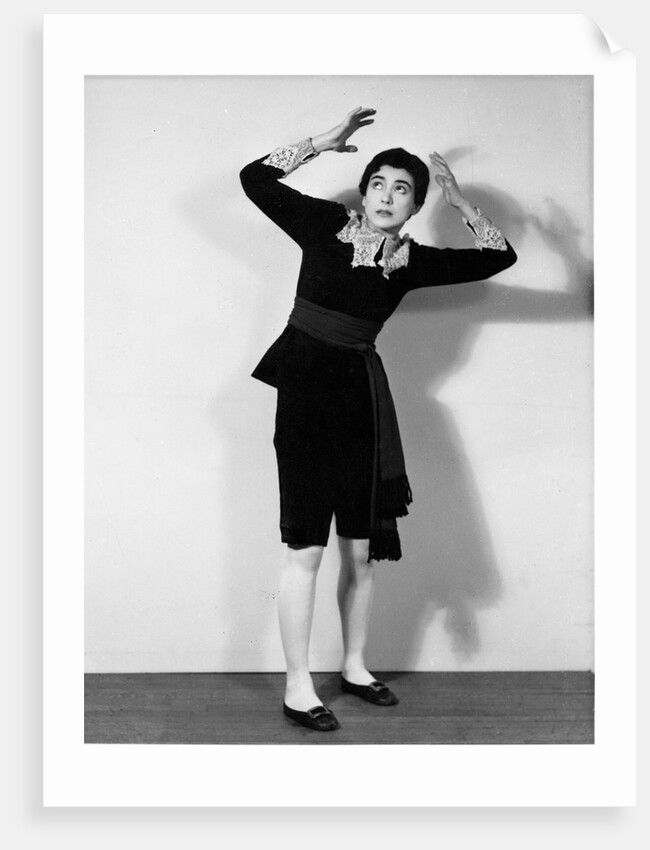 Margot Fonteyn in The Haunted Ballroom at the Sadler's Wells Theatre by Pigeon Crowle