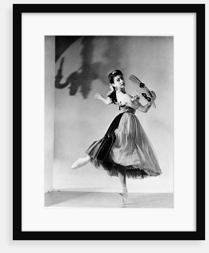 Margot Fonteyn in Apparitions at the Sadler's Wells Theatre by Gordon Anthony