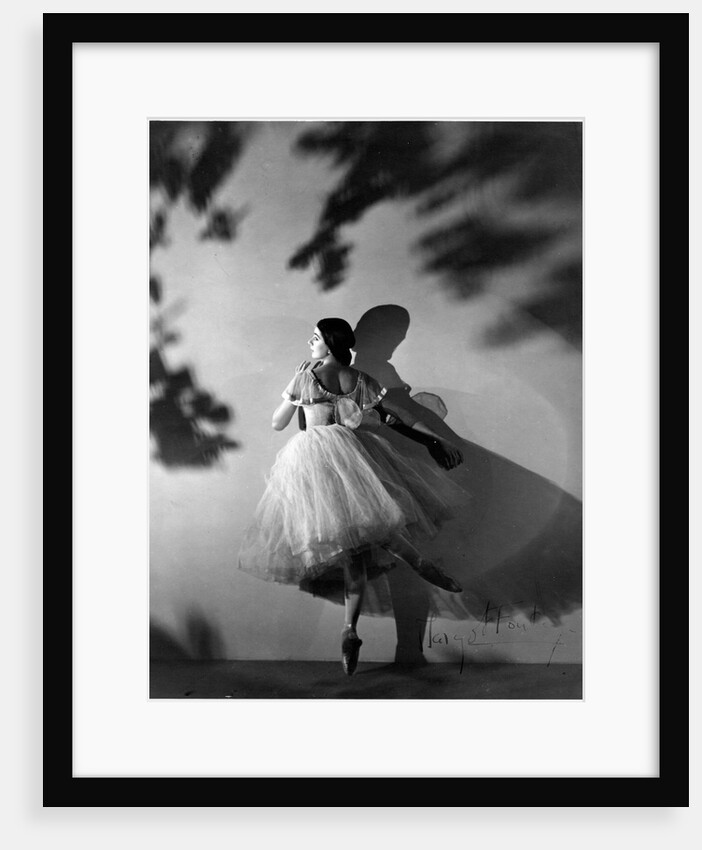 Margot Fonteyn in Chopin's Les Sylphides at the Sadler's Wells Theatre by Gordon Anthony
