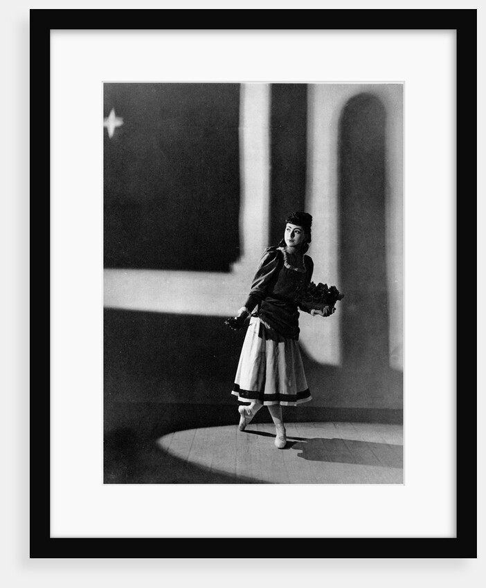 Margot Fonteyn in Nocturne at the Sadler's Wells Theatre by Gordon Anthony