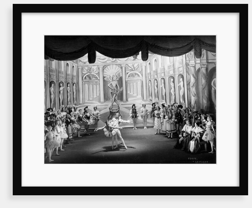 Margot Fonteyn and Robert Helpmann in Tchaikovsky 's The Sleeping Princess by the Vic-Wells Ballet by Gordon Anthony