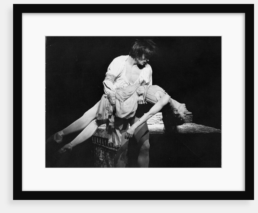 Rudolf Nureyev and Margot Fonteyn in William Shakespeare's Romeo and Juliet at the Royal Opera House by Anthony Crickmay