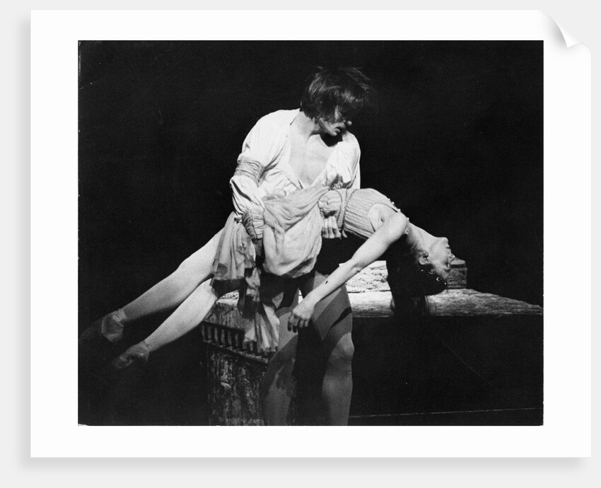 Rudolf Nureyev and Margot Fonteyn in William Shakespeare's Romeo and Juliet at the Royal Opera House by Anthony Crickmay