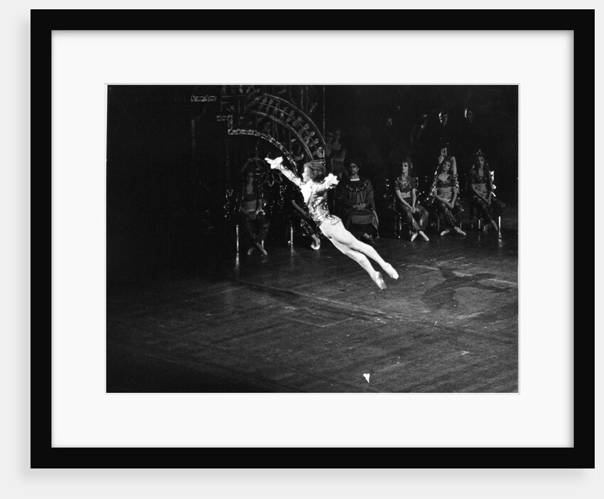 Rudolf Nureyev in Tchaikovsky's The Nutcracker at the Royal Opera House by Houston Rogers