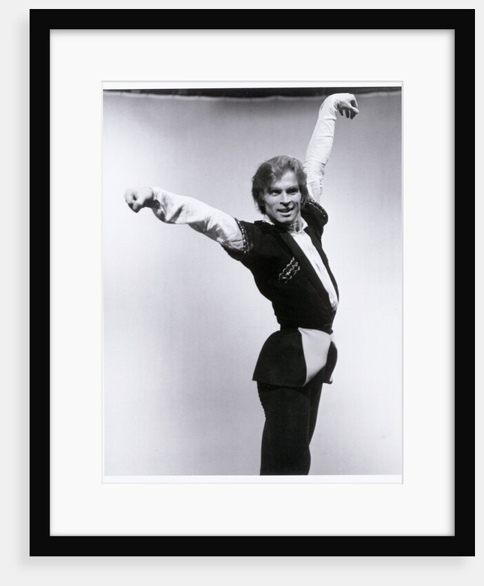 Rudolf Nureyev rehearsing for Gayane by Anthony Crickmay