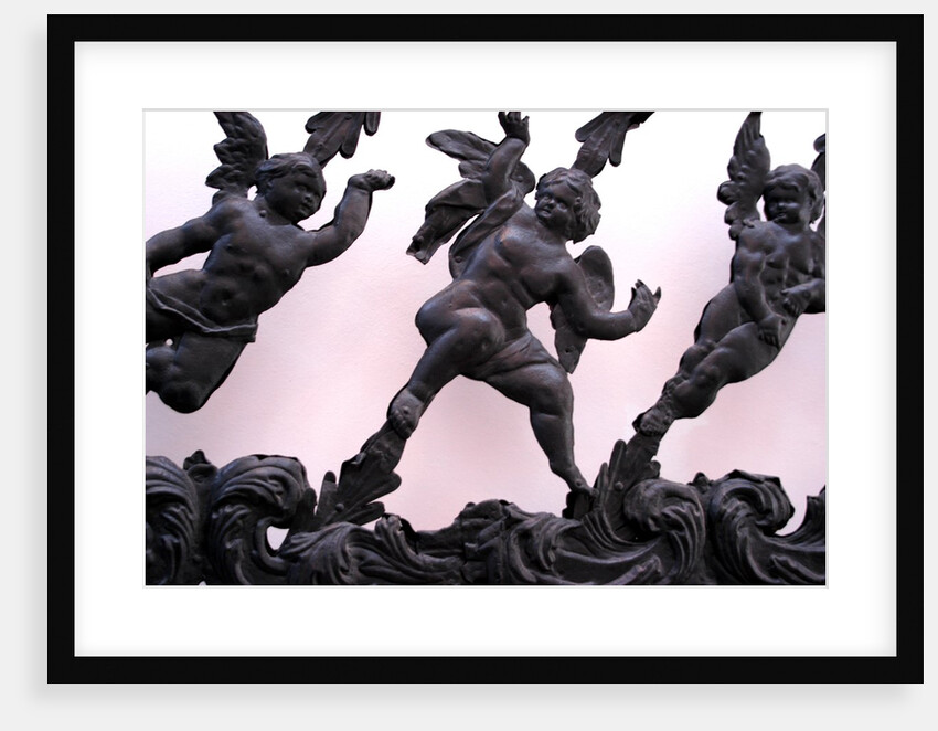 Balustrade of a staircase, detail by Stuart Cox