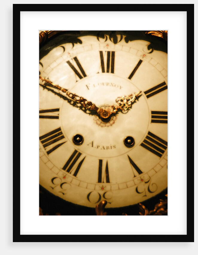 Bracket Clock, detail by Stuart Cox
