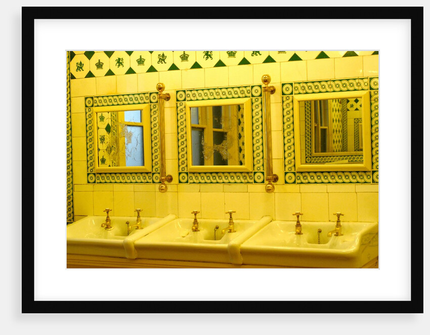 Wash room at Victoria & Albert Museum by Stuart Cox