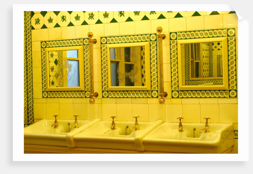 Wash room at Victoria & Albert Museum by Stuart Cox