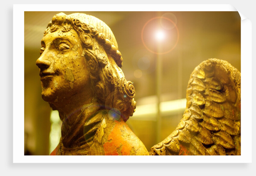 The Angel of the Annunciation, detail by Stuart Cox
