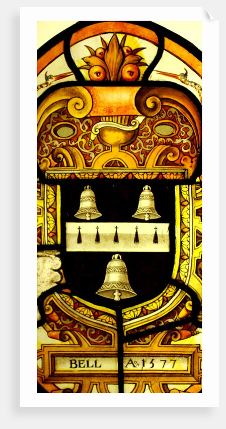 The Arms of Beaupre & Meeres, detail by Stuart Cox