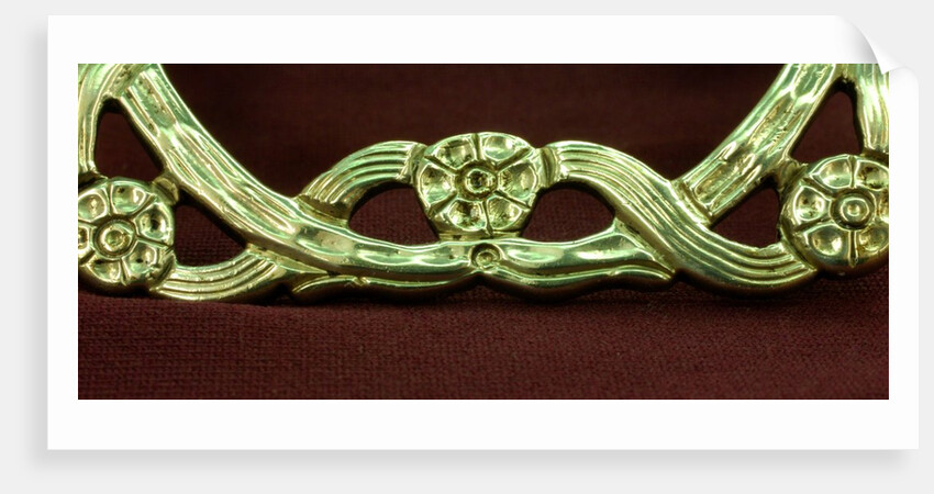 Shoe buckle, detail by Stuart Cox