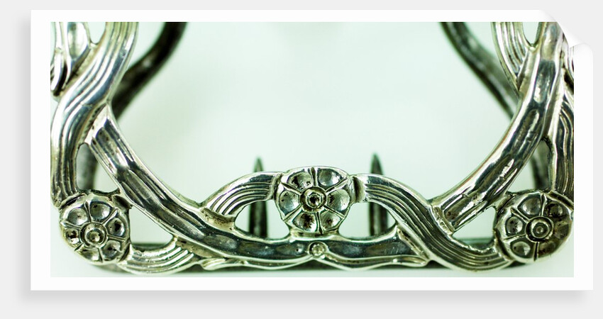 Shoe buckle, detail by Stuart Cox
