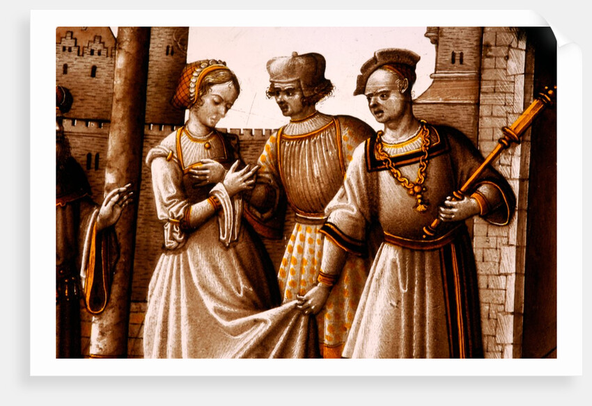 Susannah accused by the Elders by Stuart Cox